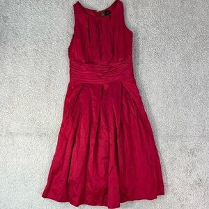 Anthropologie Plenty Frock Red Dress by Tracy Reese Party Cocktail Size 0